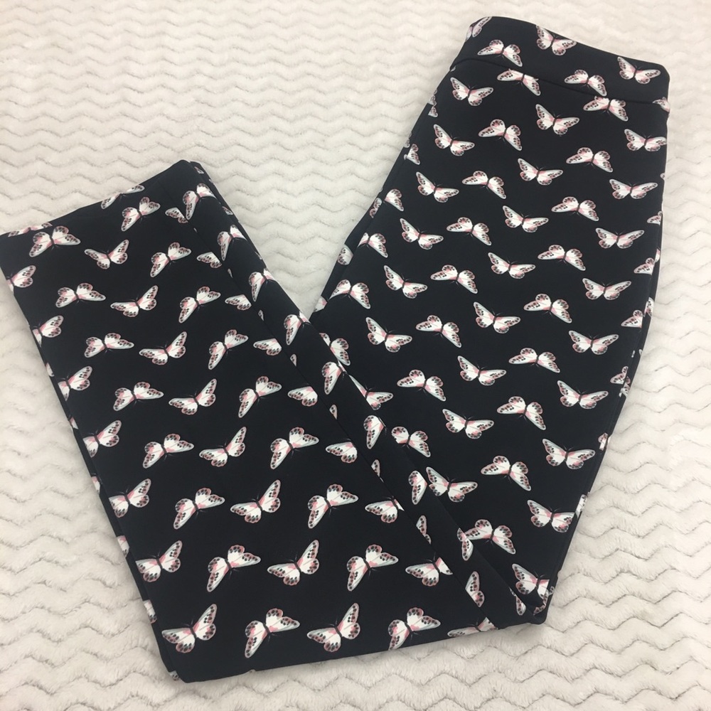 Kate Spade Butterfly Crepe Pant Size 4